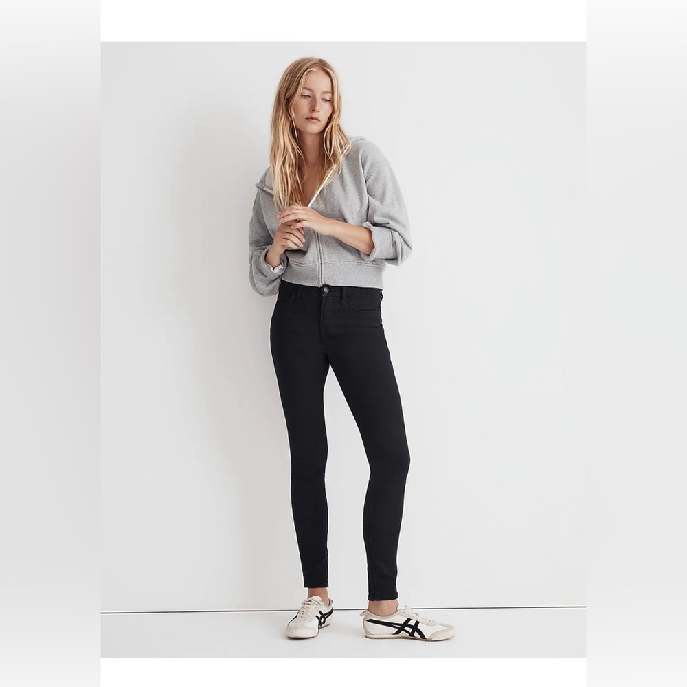 Madewell Roadtripper black skinny jeans size 30